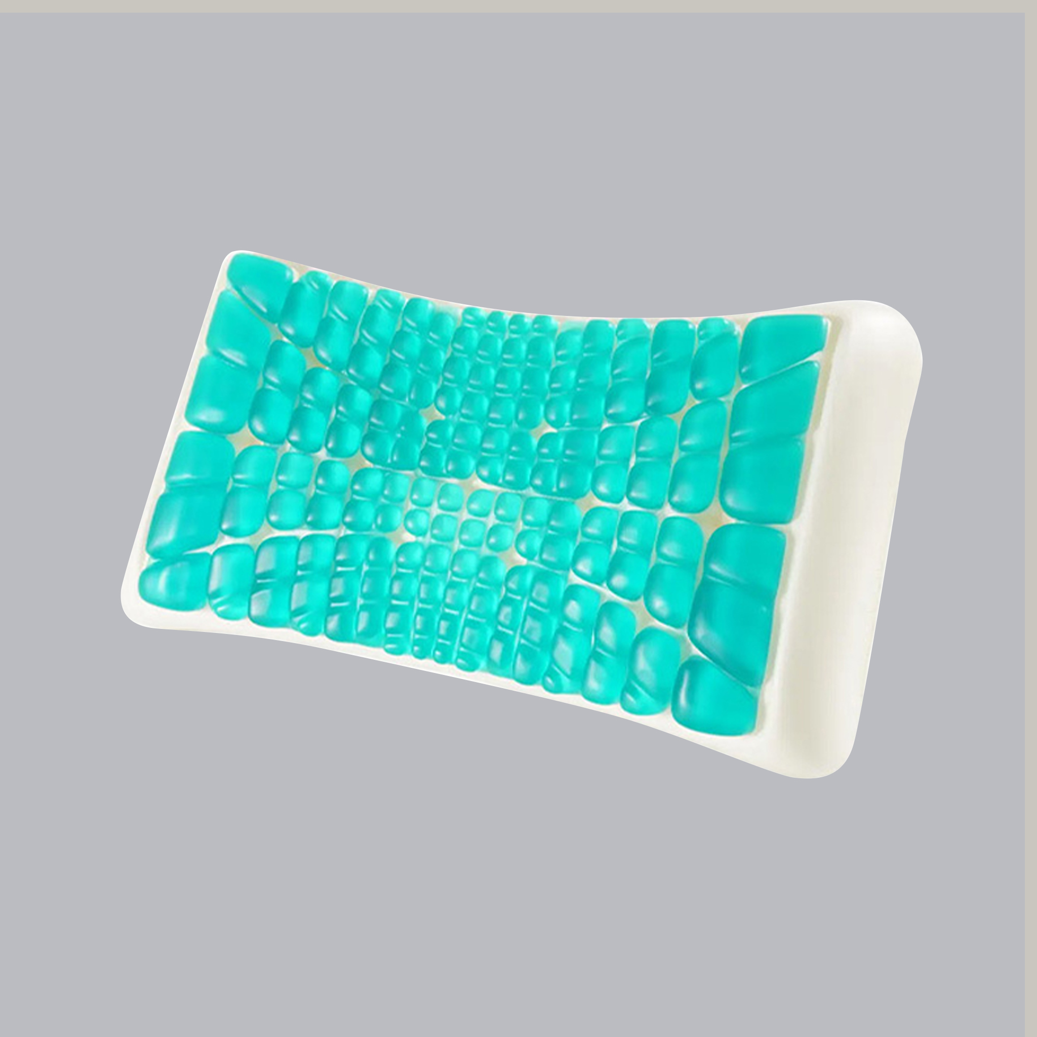 Comfort Gel Pillow na may Itinaas na Massage Node